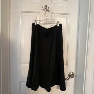 Land’s end knit gray skirt